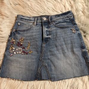 Express Denim skirt